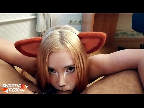 ❤️ Kitsune κατάποση κόκορας και σπέρμα στο στόμα της ❌ Όμορφο πορνό ❌️❤